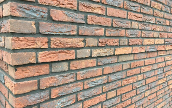 Blauw paars antiek handvorm waalformaat (klein)