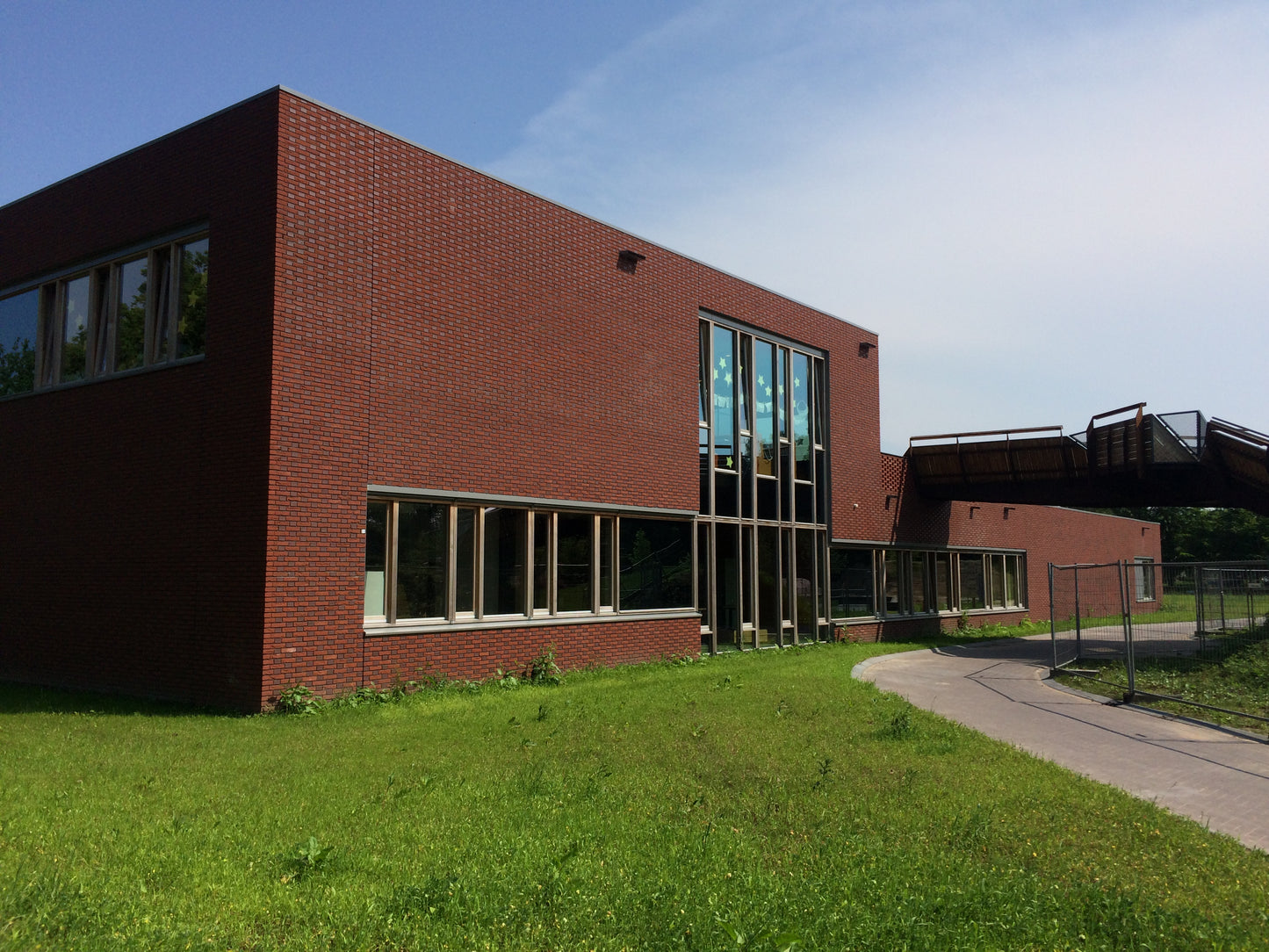 Rood boszand handvorm waalformaat