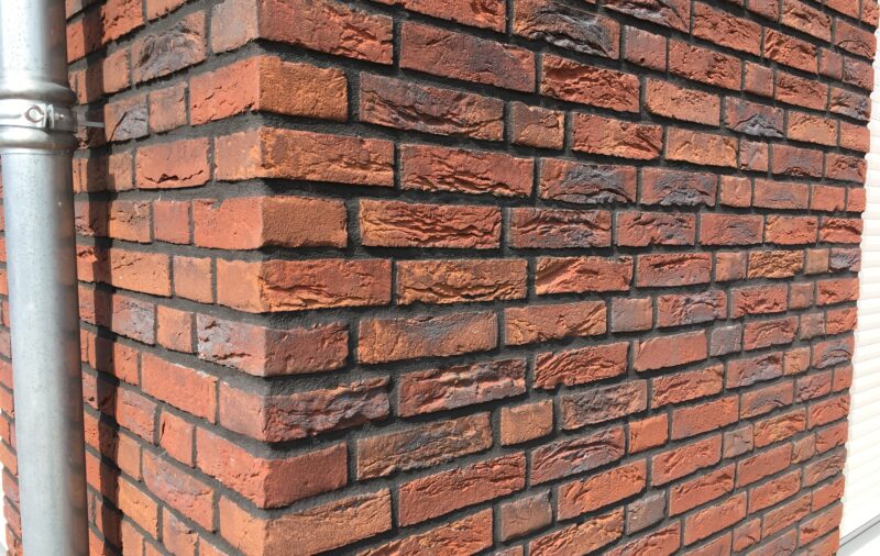 Blauw paars antiek handvorm waalformaat