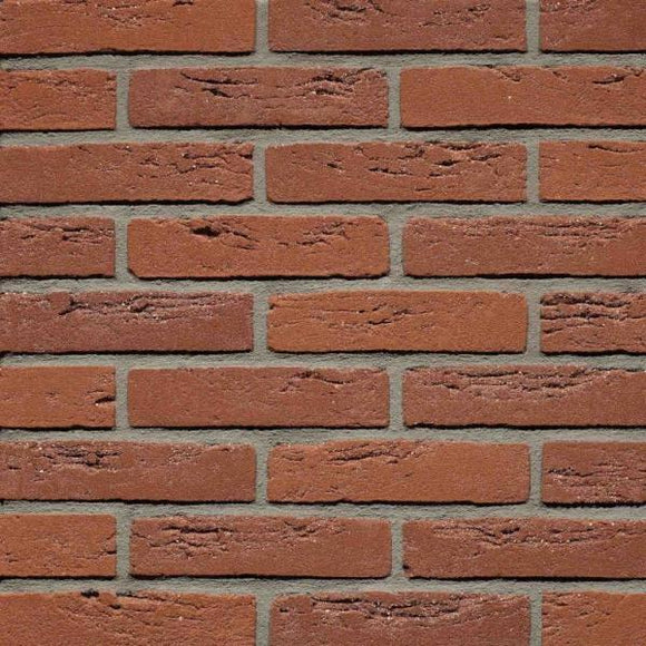 Rood handvorm waalformaat